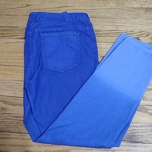 Free People Ombre Blue Jeans sz 9-10